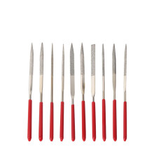 10Pcs Mini 140*3mm Needle File Set Diamond Handy Tools for Ceramic Glass Gem Stone Hobbies Crafts and 3D printing models