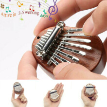 8 Keys Mini Kalimba Thumb Piano Great Sound Finger Keyboard Musical Instrument