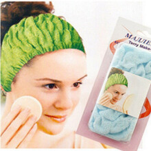 1 PC Women Girls Hair Clips Towel Face Wash Shower Spa Makeup Hair Headband for Shower