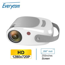 HGO HD Projector 1280x720p LED Video Portable Beamer