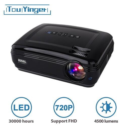 4500 lumens 1280*768 LED data show HD TV Projector