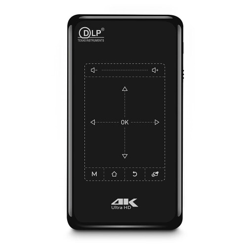DLP Android 9.0 2.4G 5G WiFi Bluetooth Projector