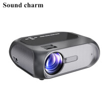HGO Sound Charm Full HD 1080P LED Projector Android