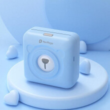 (blue, China) New Professional A6 Peripage Cute Mini Portable Bluetooth Wireless Paper Photo Printer Pocket Thermal Printing Usb Connection