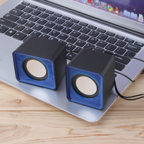 Portable USB 2.0 Multimedia Desktop Computer Notebook Mini Speaker 3.5mm Jack