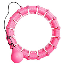 24 Knots Lazy Smart Hula Hoop Gym Fitness Thin Waist Weight Loss Circle Sports