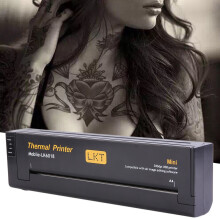 Lightweight Tattoo Draw Design Copier Portable Tattoo Transfer Machine Black