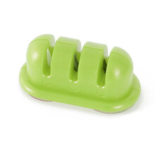 Portable Manual Three-Stage Knife Sharpener - Green