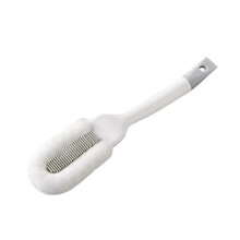 Curved Long Handle Shoe Brush Plastic Handle Shoes Wash Brush Cleaner Brushes Washing Toilet Cleaning Tools Home Laundry Brush