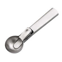 (Small Dia 4.5cm) Stainless Steel Ice Cream Spoon, Ball Maker Kitchen Tools