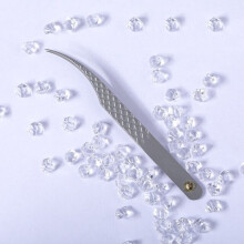 Titanium Alloy Tweezers High Tightness Volume Eyelash Tweezer Super Light|Eyelash Tweezers