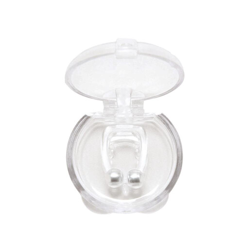 (Type) Portable Transparent Reusable Safe Anti Snore Clip