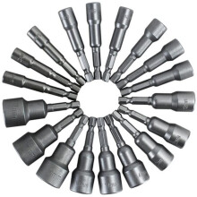 6-19mm Magnetic Nut Setter Driver Drill Bit Set 1/4 inch Hex Shank Quick Change Metric Nut Driver Set - 10pcs