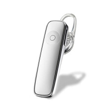 (White) M165 Mini Stereo Bass Bluetooth Headset With Mic For All Smart Phones