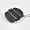 (Black) Portable modern ceramic whetstone knife sharpener 1