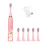 (Pink USB) Electric Toothbrush Kids Automatic Battery Operated 1