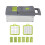 14in1 Vegetable Salad Fruit Peeler Cutter Slicer Dicer Chopper Kitchen 1