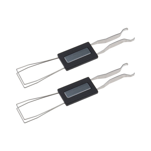 2 Pcs 2 in 1 Key Cap Puller Steel Wire Mechanical Keyboard Tool for Computer