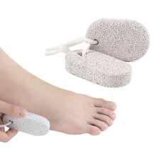 (2) Natural Pumice Stone Foot File Foot Stone Brush Bathroom Products