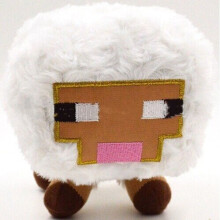 (White Sheep) Minecraft Plush Toy Children Doll
