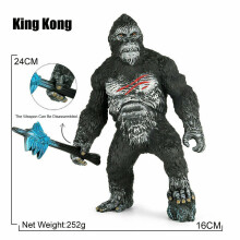 (King Kong) Godzilla VS. Kong Action Figures Play Toys Display King Kong Atomic Breath