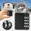 (Type) Dial Digit Combination Lock Security Padlock 1