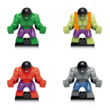 4PCS Hulk Locke Minifigure Fit Lego Building Block Kids Toy
