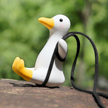 Little Duck Swing Car Pendant Decoration Cute Duck Auto Rear View Mirror Pend