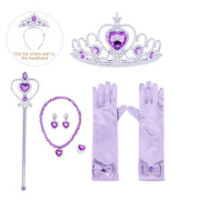 (P002) AmzBarley Girls Princess Accessories Kids Costume Dress up Fancy Party Cosplay