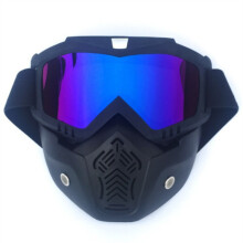 (BlueB) SKI Mountain Bike Cycling Mask Goggles Motorcycle Goggle Helmet Glasses Eyewear