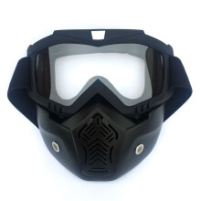 (TransparentB) SKI Mountain Bike Cycling Mask Goggles Motorcycle Goggle Helmet Glasses Eyewear