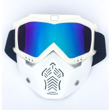 (BlueC) SKI Mountain Bike Cycling Mask Goggles Motorcycle Goggle Helmet Glasses Eyewear
