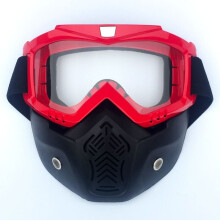 (TransparentD) SKI Mountain Bike Cycling Mask Goggles Motorcycle Goggle Helmet Glasses Eyewear