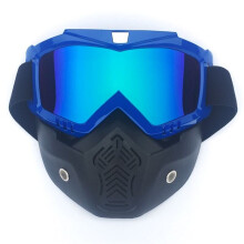 (BlueE) SKI Mountain Bike Cycling Mask Goggles Motorcycle Goggle Helmet Glasses Eyewear