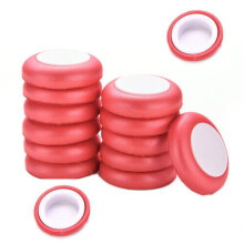 (Red, 20PCS) Refill Discs Bullet For Nerf Vortex Blaster Praxis Nitron Vigilon Proton UK