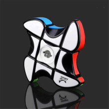 2 in1 Fingertips Gyro Magic Rotating Cube Fidget Hand Finger Spinner Kids Toys