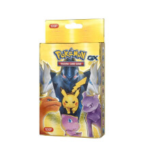 (100pcs GX TAG) Pokemon Flash Cards TCG English EX GX Tag Trading Game Sun Moon Chilling Reign