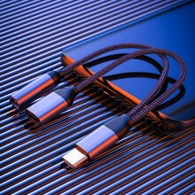 (Black) Adapter USB C to 3.5mm AUX Jack Aluminum Alloy Audio Headphone Cable for Music
