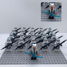 21Pcs Fit Lego Star Wars storm troops Minifigures Kids Toy