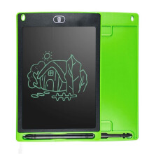 (Green) 8.5'' Digital LCD Writing Drawing Tablet Pad Graphic Boards Notepad Writer Kids