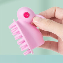 1PC Cute Hair Washing Comb Silicone Head Massage Brush Body Shampoo Scalp Massage Brush Comb Hair Washing Comb Shower Bath Brush