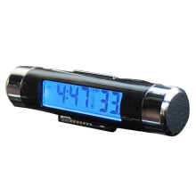 Car Digital Clock & Temperature Display Electronic Clock Thermometer Auto Electronic Clock LED Backlight Digital Display