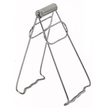 board grab 18 x 9,5 x 2 cm steel silver