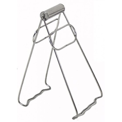 board grab 18 x 9,5 x 2 cm steel silver