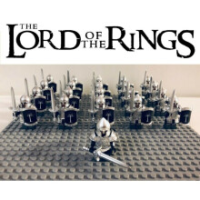 (Heavy Sword Infantry) Lord Of The Rings Minifigures Fit Lego Kid Toys
