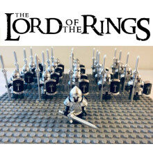 (Heavy Spear Infantry) Lord Of The Rings Minifigures Fit Lego Kid Toys