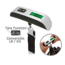 50KG Digital Travel Portable Handheld Weighing Luggage Scales Suitcase Bag