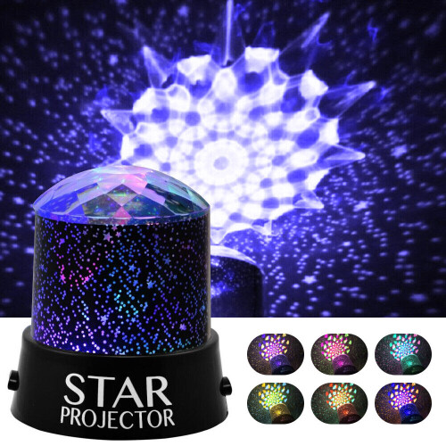 Galaxy Star Night Lamp LED Starry Sky Projector Light with Ocean