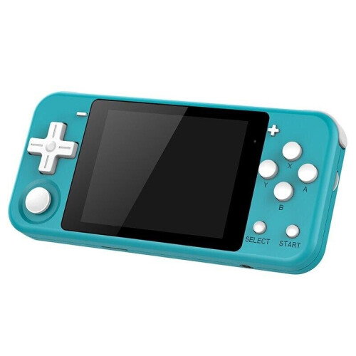 3 inch IPS screen Handheld console s blue