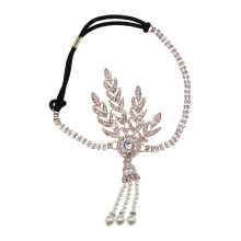 1920s Headpiece Flapper Headpiece Vintage Crystal Great Gatsby Accessories